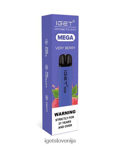 IGET Vape Flavours mega zelo jagodičasto PPH6J146