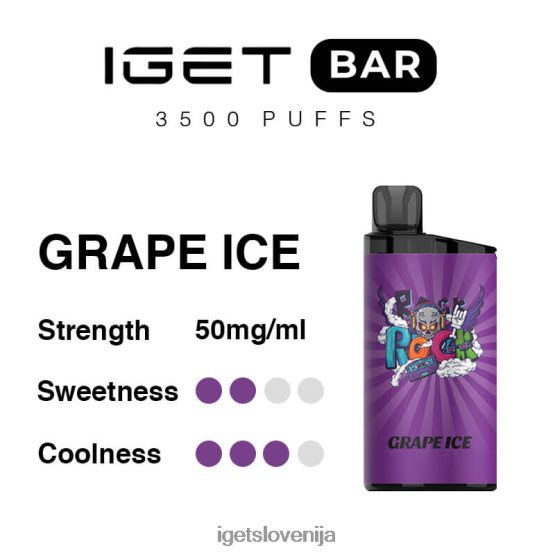 IGET Eshop bar 3500 vdihov grozdni led PPH6J300