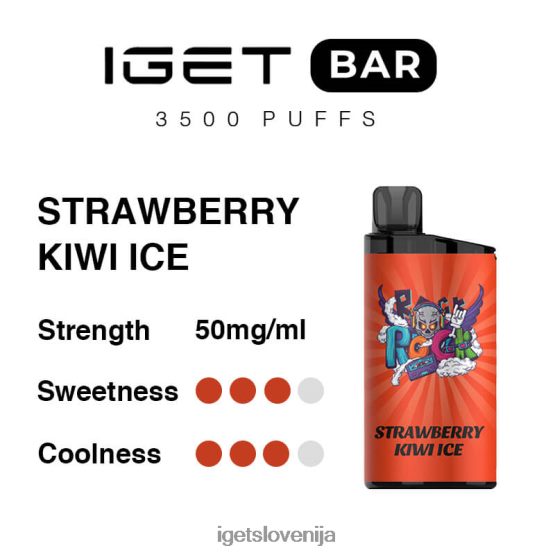 IGET Bar Sale bar 3500 vdihov jagodni kivijev led PPH6J303