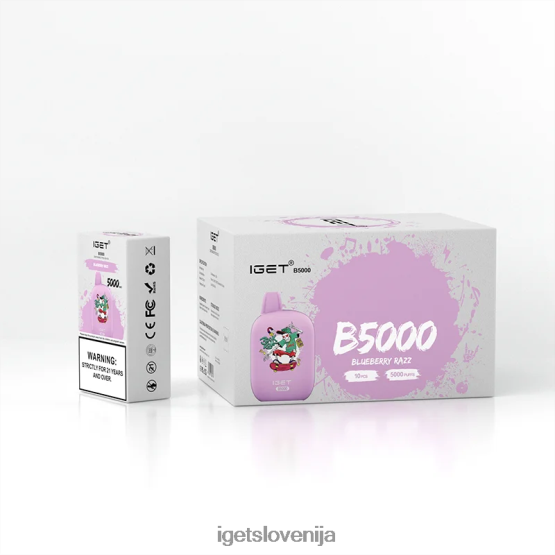 IGET Eshop b5000 borovničev razz PPH6J310