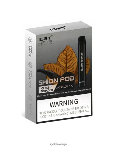 IGET Store 3 x shion klasični tobak PPH6J9