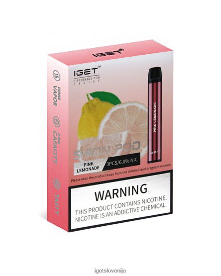 IGET Vape 3 x shion roza limonada PPH6J25
