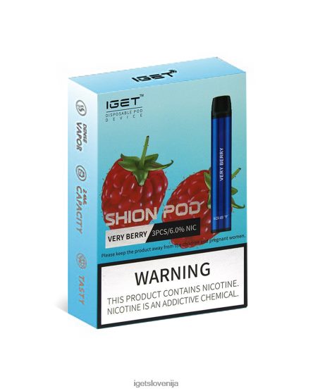 IGET Store 3 x shion zelo jagodičasto PPH6J29