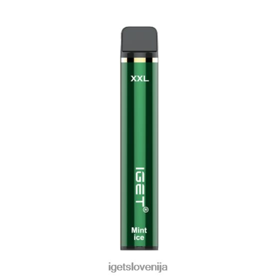 IGET Vape Flavours brez nikotina xxl 1800 vdihov bujni led PPH6J366