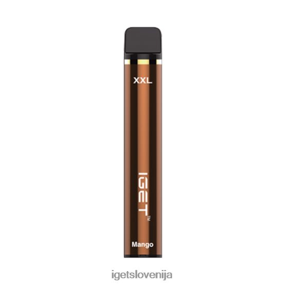 IGET Vape Flavours brez nikotina xxl 1800 vdihov bujni led PPH6J366