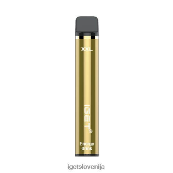 IGET Vape Flavours brez nikotina xxl 1800 vdihov bujni led PPH6J366