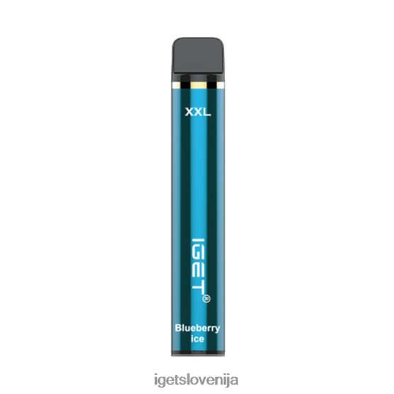 IGET Vape Flavours brez nikotina xxl 1800 vdihov bujni led PPH6J366